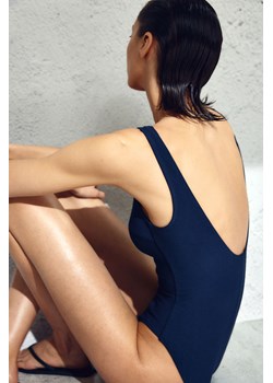 H & M - Kostium kąpielowy z usztywnianymi miseczkami - Niebieski ze sklepu H&M w kategorii Stroje kąpielowe - zdjęcie 169676779