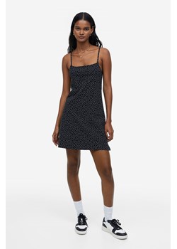 H & M - Trapezowa sukienka z dżerseju - Czarny ze sklepu H&M w kategorii Sukienki - zdjęcie 169676996