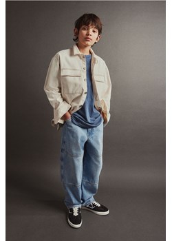 H & M - Dżinsy carpenter Baggy Fit - Niebieski ze sklepu H&M w kategorii Spodnie chłopięce - zdjęcie 169677066