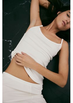 H & M - Piżama w prążki - Biały ze sklepu H&M w kategorii Piżamy damskie - zdjęcie 169677087