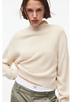 H & M - Sweter - Beżowy ze sklepu H&M w kategorii Swetry damskie - zdjęcie 169677206