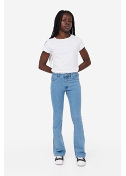 H & M - Flared Leg Low Jeans - Niebieski ze sklepu H&M w kategorii Spodnie dziewczęce - zdjęcie 169677415