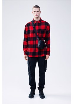 H & M - Flanelowa koszula Relaxed Fit - Czerwony ze sklepu H&M w kategorii Koszule męskie - zdjęcie 169677635
