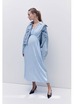 H & M - MAMA Sukienka Before & After - Niebieski ze sklepu H&M w kategorii Sukienki ciążowe - zdjęcie 169677676