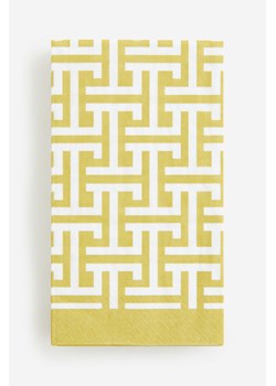 H & M - Serwetki papierowe 15-pak - Żółty ze sklepu H&M w kategorii Akcesoria kuchenne - zdjęcie 169677705