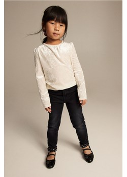 H & M - Skinny Fit Lined Jeans - Czarny ze sklepu H&M w kategorii Spodnie dziewczęce - zdjęcie 169677725