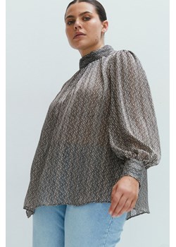 H & M - Wzorzysta bluzka - Czarny ze sklepu H&M w kategorii Bluzki damskie - zdjęcie 169677737