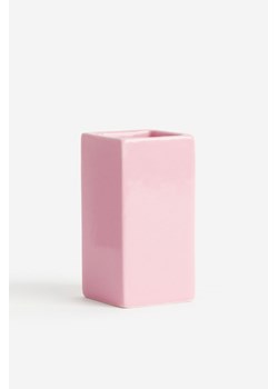 H & M - Kamionkowy kubek na szczoteczki do zębów - Różowy ze sklepu H&M w kategorii Akcesoria łazienkowe - zdjęcie 169677775