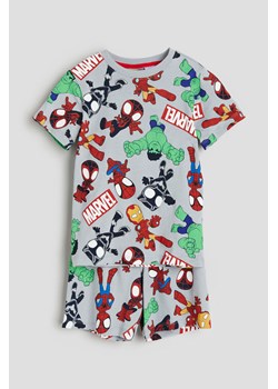H & M - Piżama we wzory - Szary ze sklepu H&M w kategorii Piżamy dziecięce - zdjęcie 169677856
