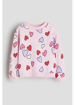 H & M - Bluza z nadrukiem - Różowy ze sklepu H&M w kategorii Bluzy dziewczęce - zdjęcie 169677888
