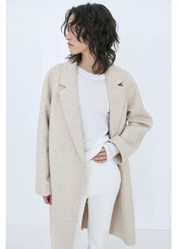 H & M - Dwurzędowy płaszcz - Beżowy ze sklepu H&M w kategorii Płaszcze damskie - zdjęcie 169677969