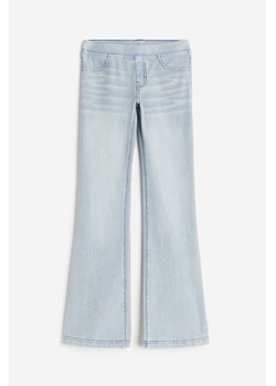 H & M - Rozszerzane spodnie z dżerseju - Niebieski ze sklepu H&M w kategorii Spodnie dziewczęce - zdjęcie 169677997