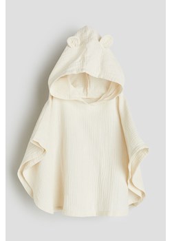 H & M - Ręcznik-ponczo z kapturem - Beżowy ze sklepu H&M w kategorii Ręczniki dla dzieci - zdjęcie 169678048