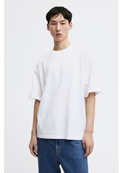 H & M - T-shirt Oversized Fit - Biały ze sklepu H&M w kategorii T-shirty męskie - zdjęcie 169678088