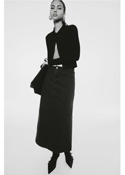 H & M - Dżinsowa spódnica maxi - Czarny ze sklepu H&M w kategorii Spódnice - zdjęcie 169678459
