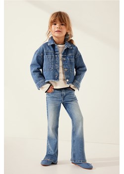 H & M - Dżinsy Superstretch Flared Leg - Niebieski ze sklepu H&M w kategorii Spodnie dziewczęce - zdjęcie 169678499