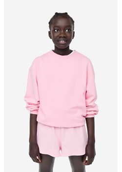 H & M - Bawełniane szorty dresowe - Różowy ze sklepu H&M w kategorii Spodenki dziewczęce - zdjęcie 169678517