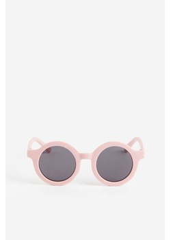 H & M - Okrągłe okulary przeciwsłoneczne - Różowy ze sklepu H&M w kategorii Okulary przeciwsłoneczne dziecięce - zdjęcie 169678526