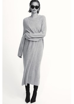 H & M - Dzianinowa sukienka - Brązowy ze sklepu H&M w kategorii Sukienki - zdjęcie 169678616