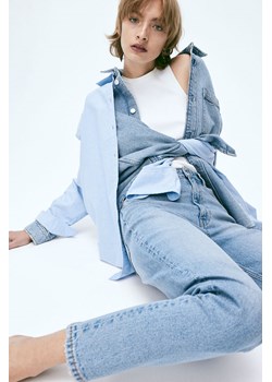 H & M - Slim Mom High Ankle Jeans - Niebieski ze sklepu H&M w kategorii Jeansy damskie - zdjęcie 169678638