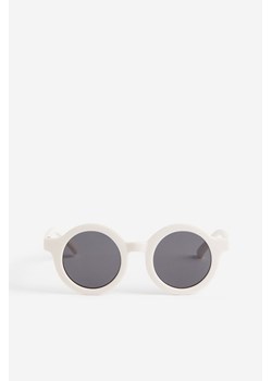 H & M - Okrągłe okulary przeciwsłoneczne - Beżowy ze sklepu H&M w kategorii Okulary przeciwsłoneczne dziecięce - zdjęcie 169678755
