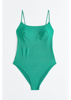H & M - Kostium kąpielowy z usztywnianymi miseczkami - Zielony ze sklepu H&M w kategorii Stroje kąpielowe - zdjęcie 169678816