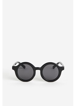H & M - Okrągłe okulary przeciwsłoneczne - Czarny ze sklepu H&M w kategorii Okulary przeciwsłoneczne damskie - zdjęcie 169678897