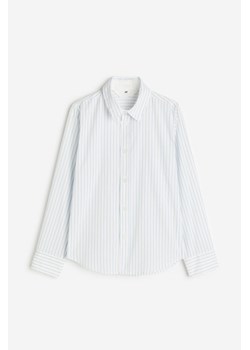 H & M - Bawełniana koszula - Niebieski ze sklepu H&M w kategorii Koszule męskie - zdjęcie 169678947