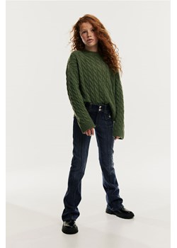 H & M - Dżinsy Bootcut Low - Niebieski ze sklepu H&M w kategorii Spodnie dziewczęce - zdjęcie 169678959