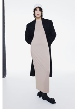 H & M - Dżersejowa sukienka bodycon - Brązowy ze sklepu H&M w kategorii Sukienki - zdjęcie 169679029