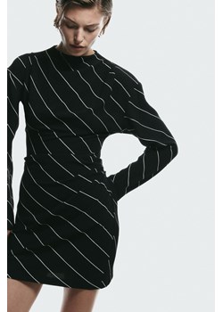 H & M - Drapowana sukienka - Czarny ze sklepu H&M w kategorii Sukienki - zdjęcie 169679108