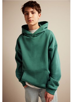 H & M - Bluza z kapturem - Zielony ze sklepu H&M w kategorii Bluzy chłopięce - zdjęcie 169679185