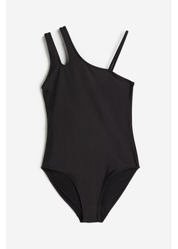 H & M - Asymetryczny kostium kąpielowy - Czarny ze sklepu H&M w kategorii Stroje kąpielowe - zdjęcie 169679225
