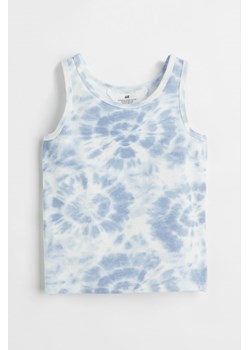 H & M - Koszulka z bawełnianego dżerseju - Niebieski ze sklepu H&M w kategorii Bluzki dziewczęce - zdjęcie 169679279