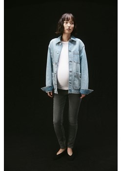 H & M - MAMA Super Skinny Jeans - Szary ze sklepu H&M w kategorii Spodnie ciążowe - zdjęcie 169679535