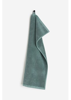 H & M - Ręcznik z bawełnianej frotte - Zielony ze sklepu H&M w kategorii Ręczniki - zdjęcie 169679537