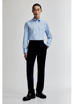 H & M - Koszula Easy iron Slim Fit - Niebieski ze sklepu H&M w kategorii Koszule męskie - zdjęcie 169679569