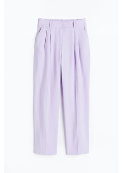 H & M - Spodnie do kostki - Fioletowy ze sklepu H&M w kategorii Spodnie damskie - zdjęcie 169679738