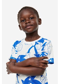 H & M - T-shirt z nadrukiem 3-pak - Niebieski ze sklepu H&M w kategorii T-shirty chłopięce - zdjęcie 169679858