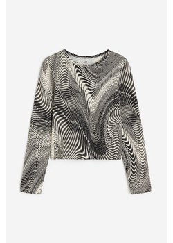 H & M - Top z nadrukiem - Beżowy ze sklepu H&M w kategorii Bluzki dziewczęce - zdjęcie 169679859
