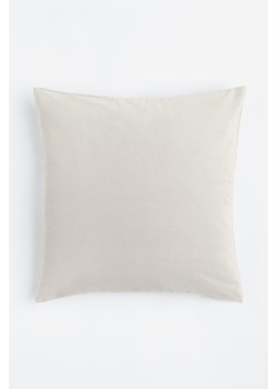 H & M - Aksamitna poszewka na poduszkę - Brązowy ze sklepu H&M w kategorii Poszewki na poduszki - zdjęcie 169679979