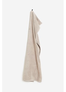 H & M - Duży ręcznik kąpielowy z frotte - Brązowy ze sklepu H&M w kategorii Ręczniki - zdjęcie 169679998