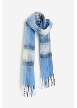H & M - Szalik o drapanej powierzchni - Niebieski ze sklepu H&M w kategorii Szaliki i chusty damskie - zdjęcie 169680016