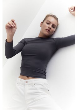 H & M - 90s Baggy Low Jeans - Biały ze sklepu H&M w kategorii Jeansy damskie - zdjęcie 169680095