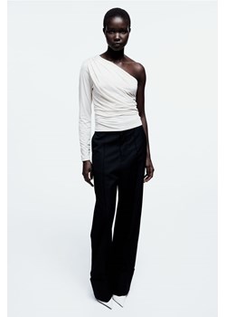 H & M - Top na jedno ramię - Beżowy ze sklepu H&M w kategorii Bluzki damskie - zdjęcie 169680106