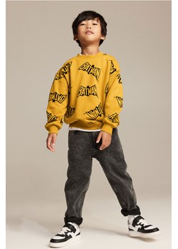 H & M - Bluza oversize z nadrukiem - Żółty ze sklepu H&M w kategorii Bluzy chłopięce - zdjęcie 169680177