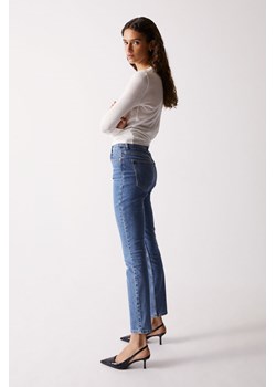 H & M - Skinny High Jeans - Niebieski ze sklepu H&M w kategorii Jeansy damskie - zdjęcie 169680299