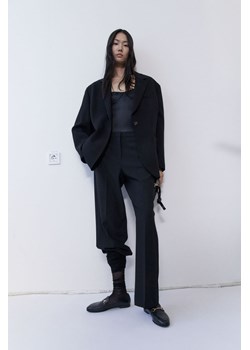 H & M - Proste spodnie - Czarny ze sklepu H&M w kategorii Spodnie damskie - zdjęcie 169680307