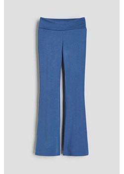 H & M - Dżersejowe spodnie - Niebieski ze sklepu H&M w kategorii Spodnie dziewczęce - zdjęcie 169680319