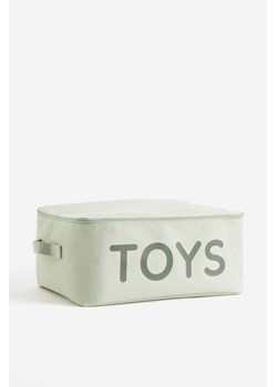 H & M - Pojemnik na zabawki - Zielony ze sklepu H&M w kategorii Kosze i pudełka na zabawki - zdjęcie 169680378